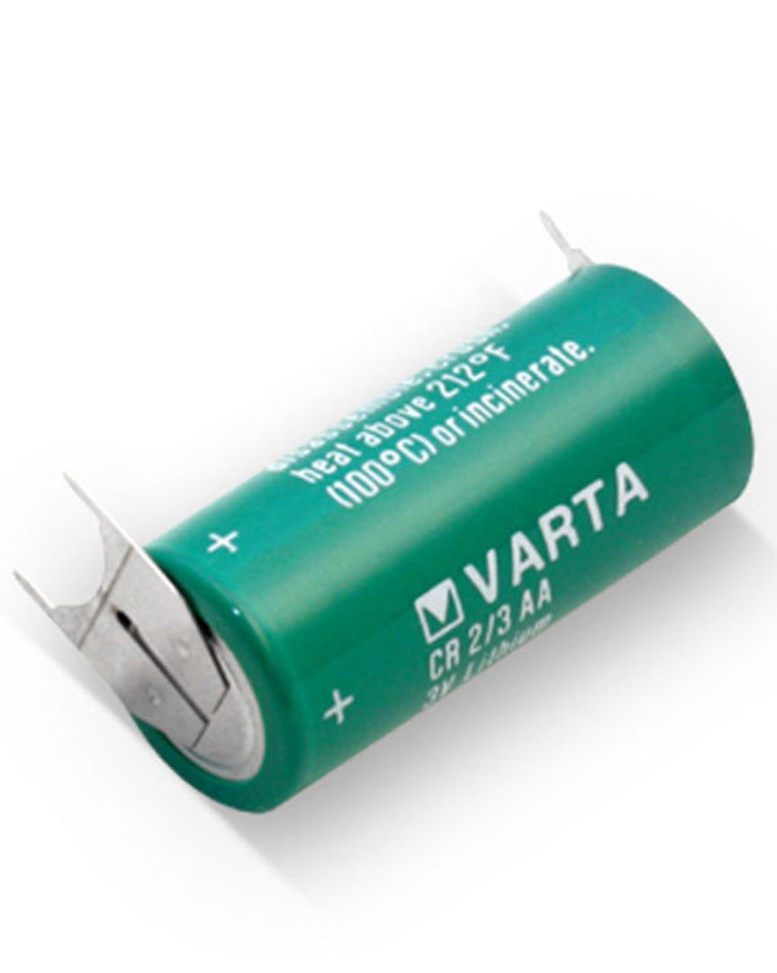 VARTA CR2/3AA Lithium Battery with 3-Pin D+10mm image 1